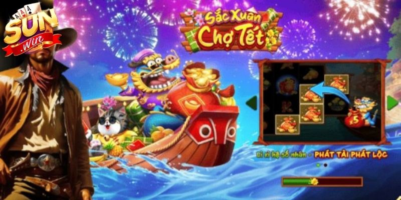 Sắc Xuân Chợ Tết Sunwin Tái Hiện Lễ Hội Xuân Rực Rỡ 1 Hoa mai vàng rực rỡ trong Sắc Xuân Chợ Tết Sunwin